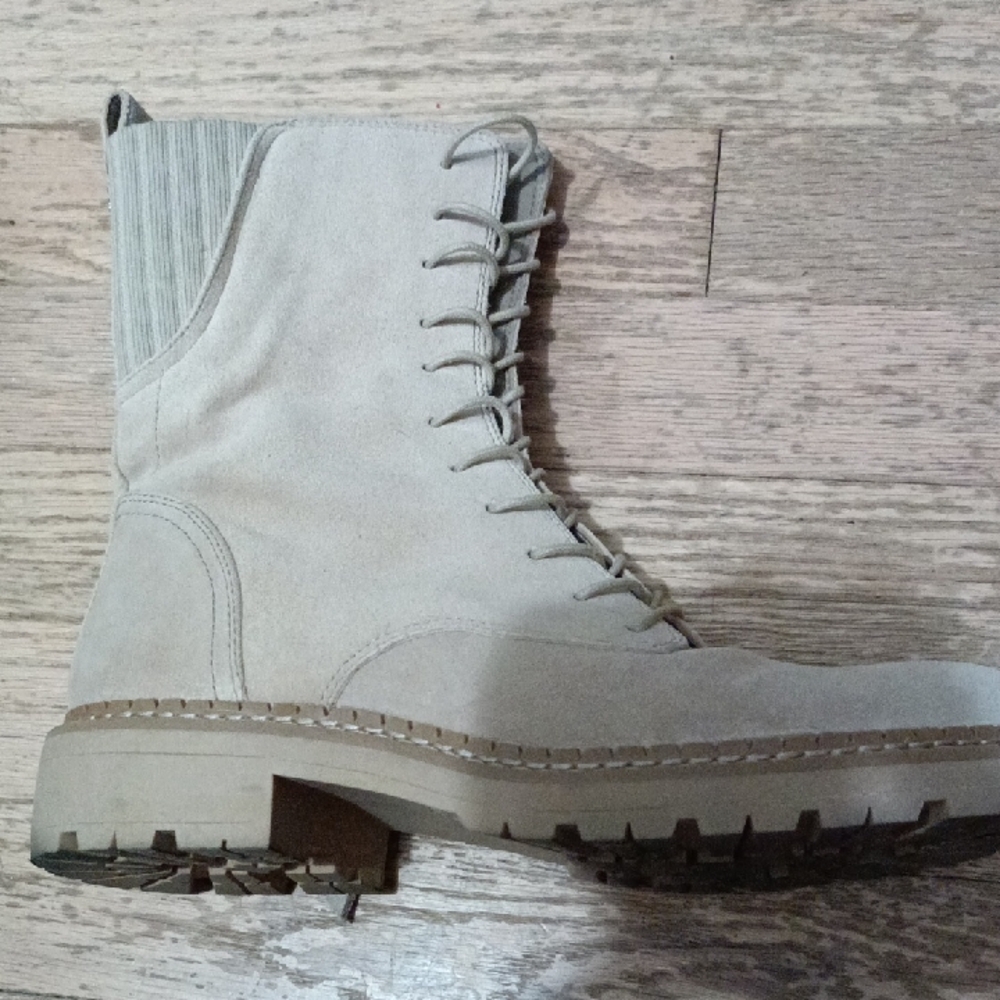 Sam Edelman Lex  In The Color Sand Combat Boots